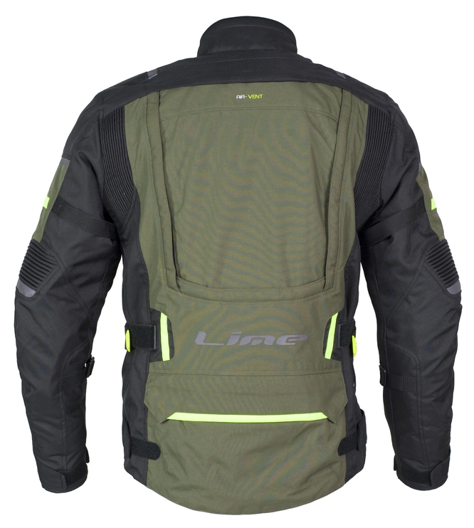 MBW Pánská textilní moto bunda MEMPHIS GREEN 
