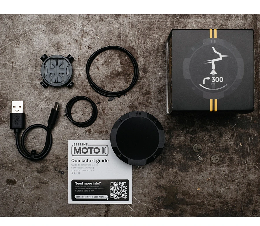 BEELINE MOTO II navigace na motocykl, black