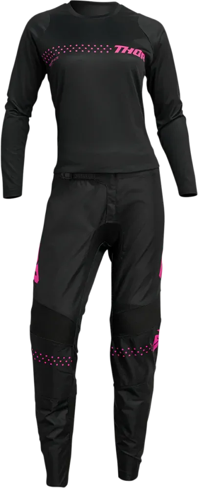 THOR dámský dres Wmn Sector black/pink