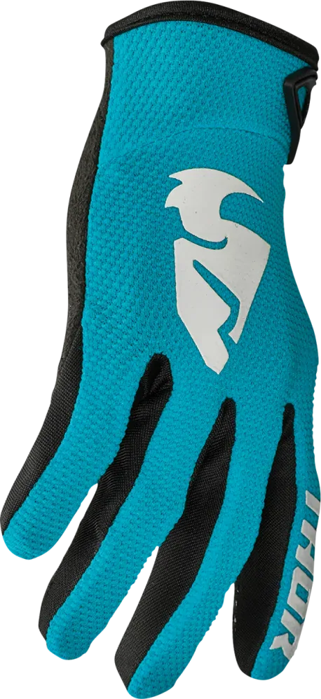 THOR dámské rukavice MX THOR Sector sv.modrá/bílá