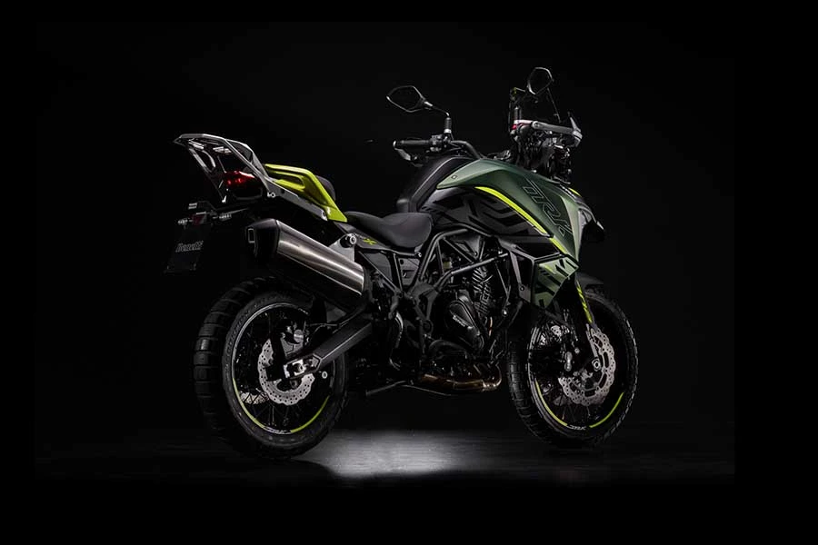 Benelli TRK 702X Adventure Forest Green + PŘÍSLUŠENSTVÍ ZDARMA