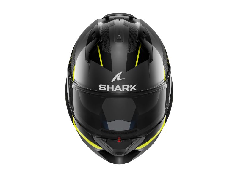 SHARK Překlopná moto přilba EVO ES KRYD black/yellow