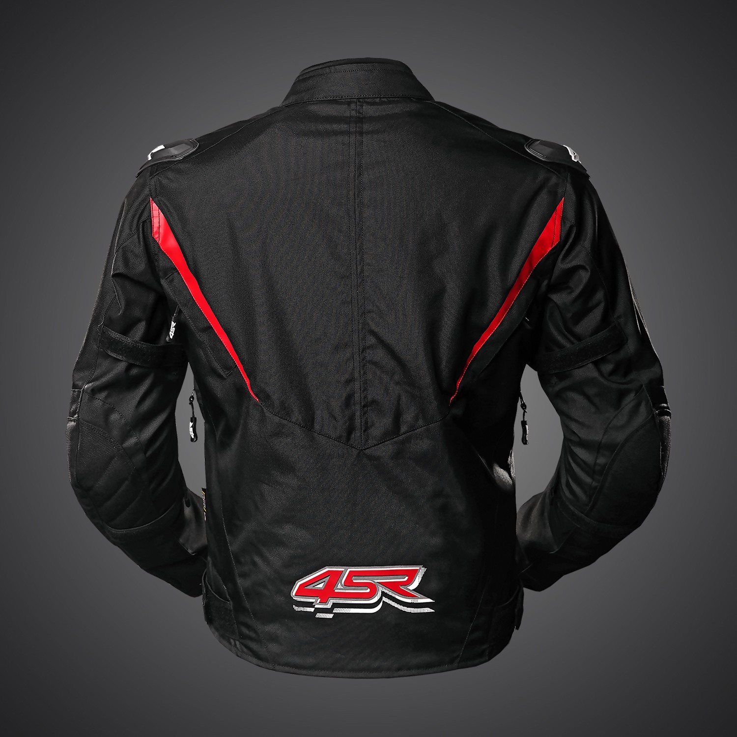 4SR Pánská textilní moto bunda RTX RED