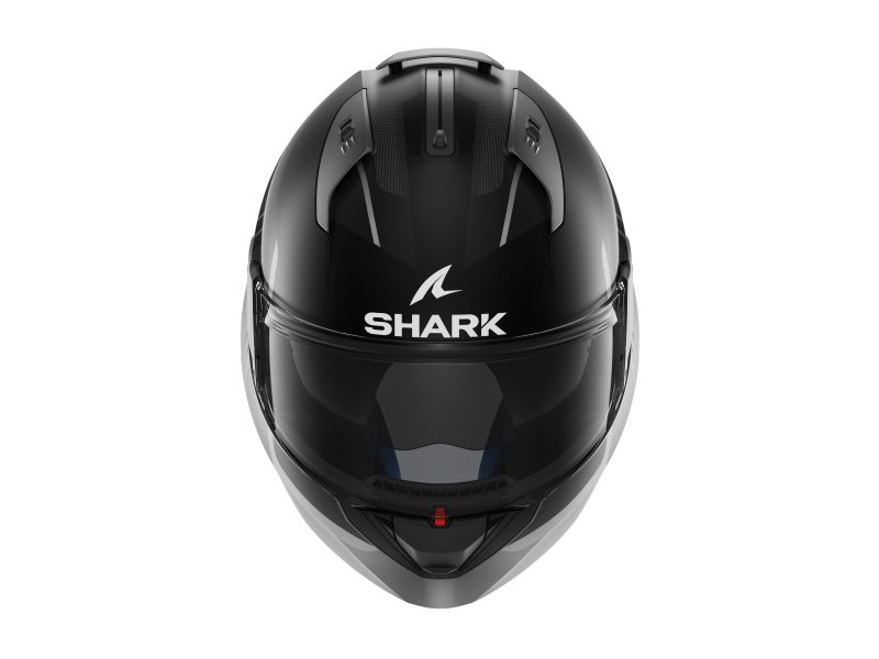 SHARK Překlopná moto přilba EVO ES KRYD  Mat Anthracite blue red