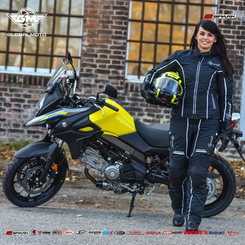 Bunda SPARK NORA černá dámská textilní
