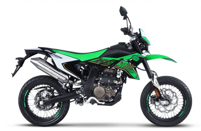 KL KXE 125 SM ABS zelená