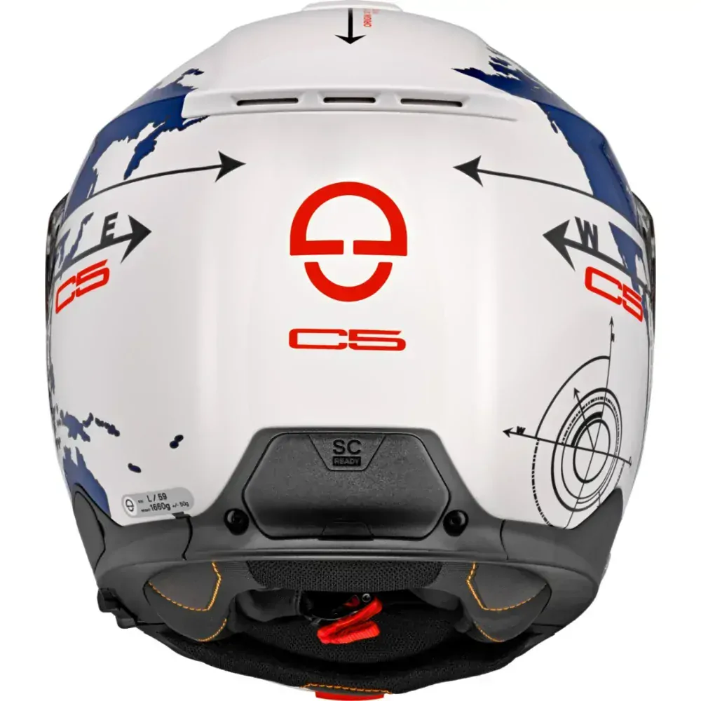 Výklopná helma SCHUBERTH C5 Globe Blue