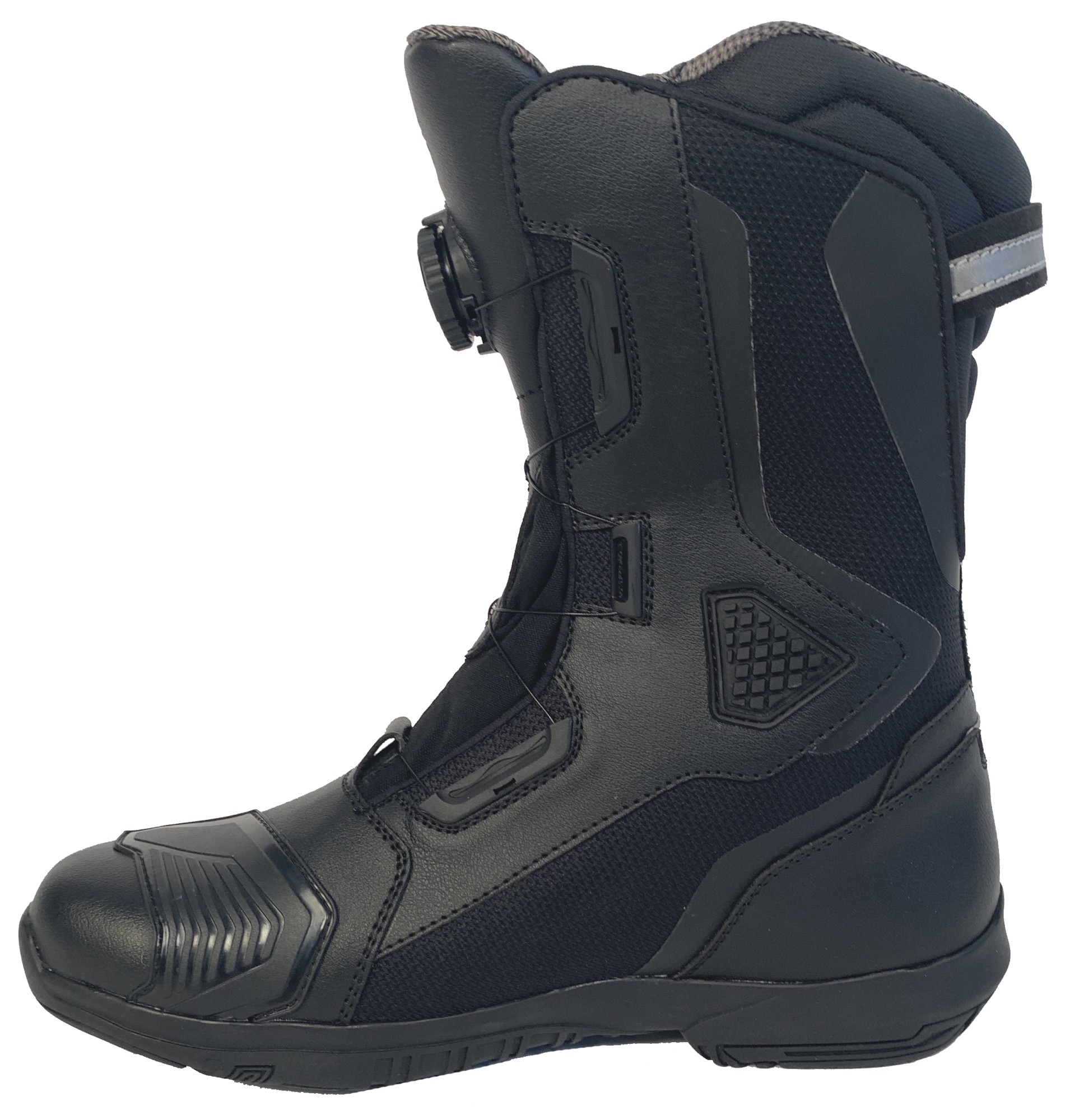 MBW Pánské koženo textilní moto boty VENTURA 