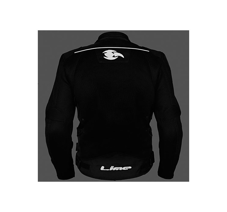 MBW Pánská i dámská textilní moto bunda AIR DRY černá 