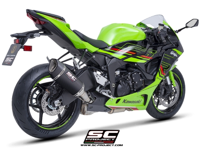 SC-PROJECT KAWASAKI NINJA ZX6R 2024 - SC1-R Karbon homologováno
