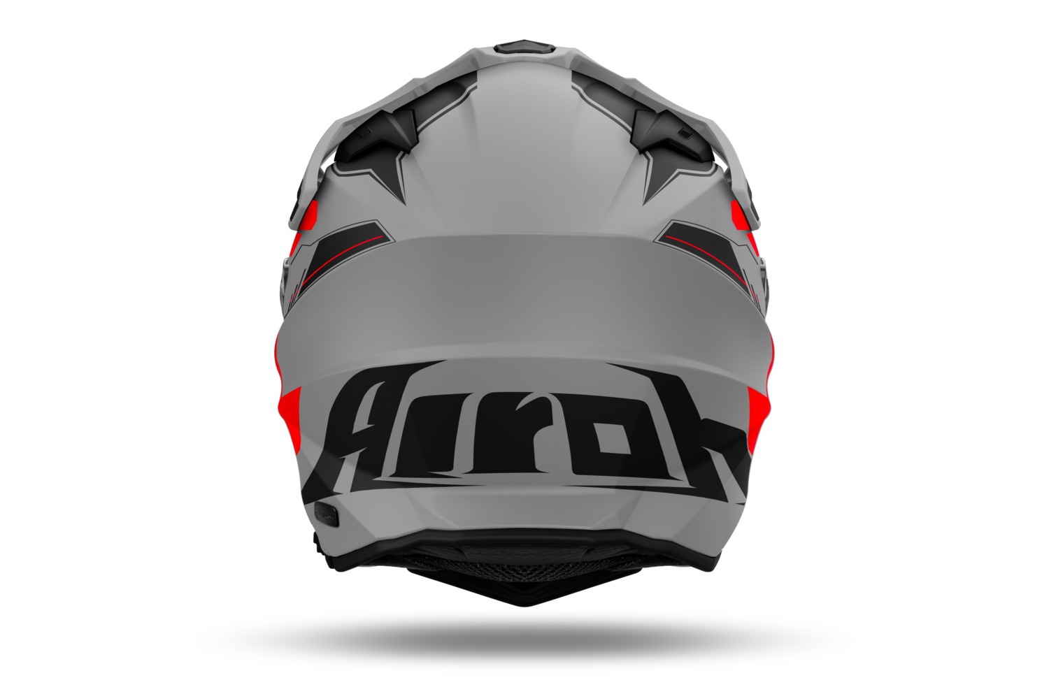 AIROH Enduro moto přilba COMMANDER 2 MAVICK matná červená fluo