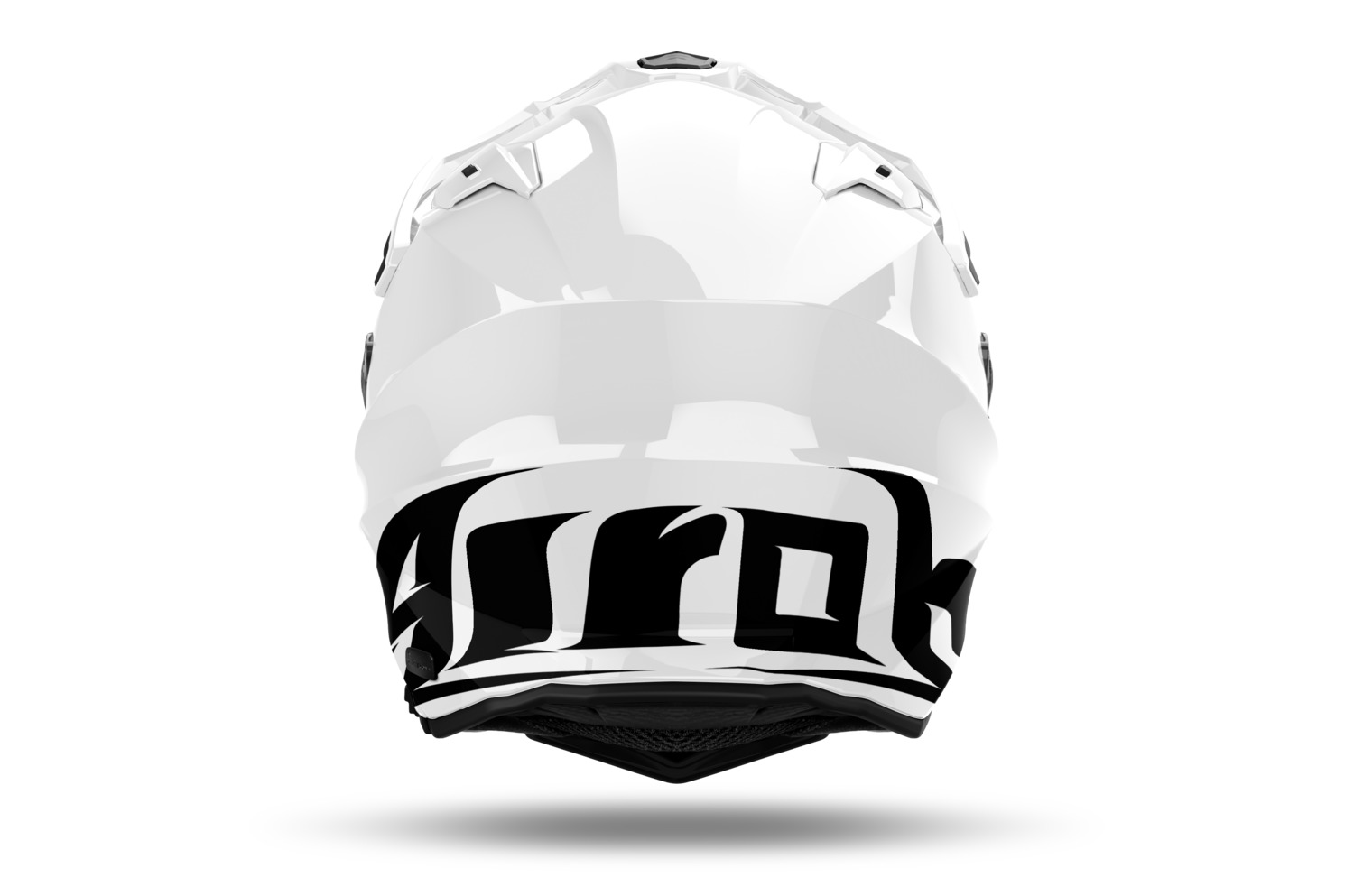 AIROH Enduro moto přilba COMMANDER 2 Color lesklá bílá