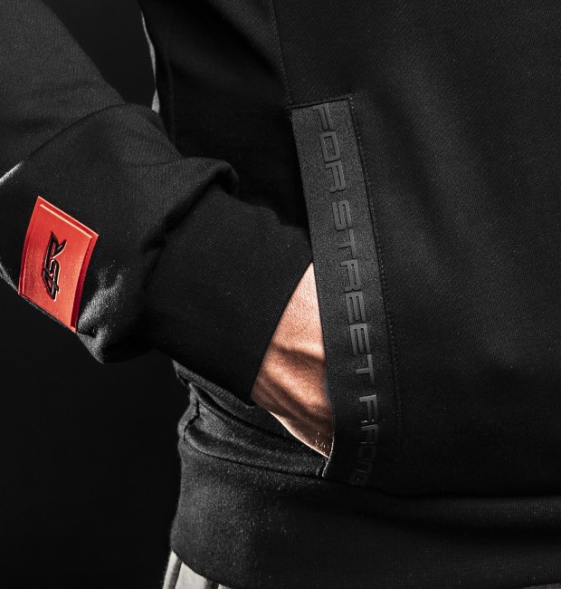 4SR mikina Drift Black 