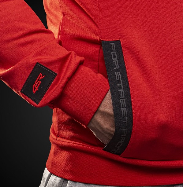 4SR mikina Drift RED 