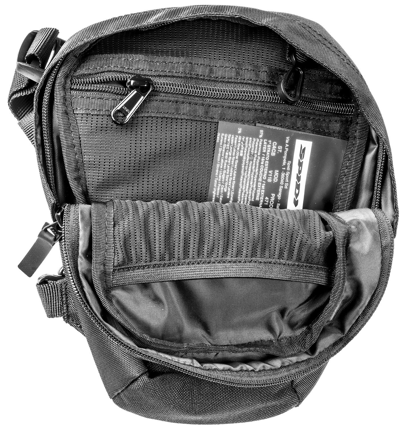 brašna na nohu LEGBAG, SPIDI (černá)