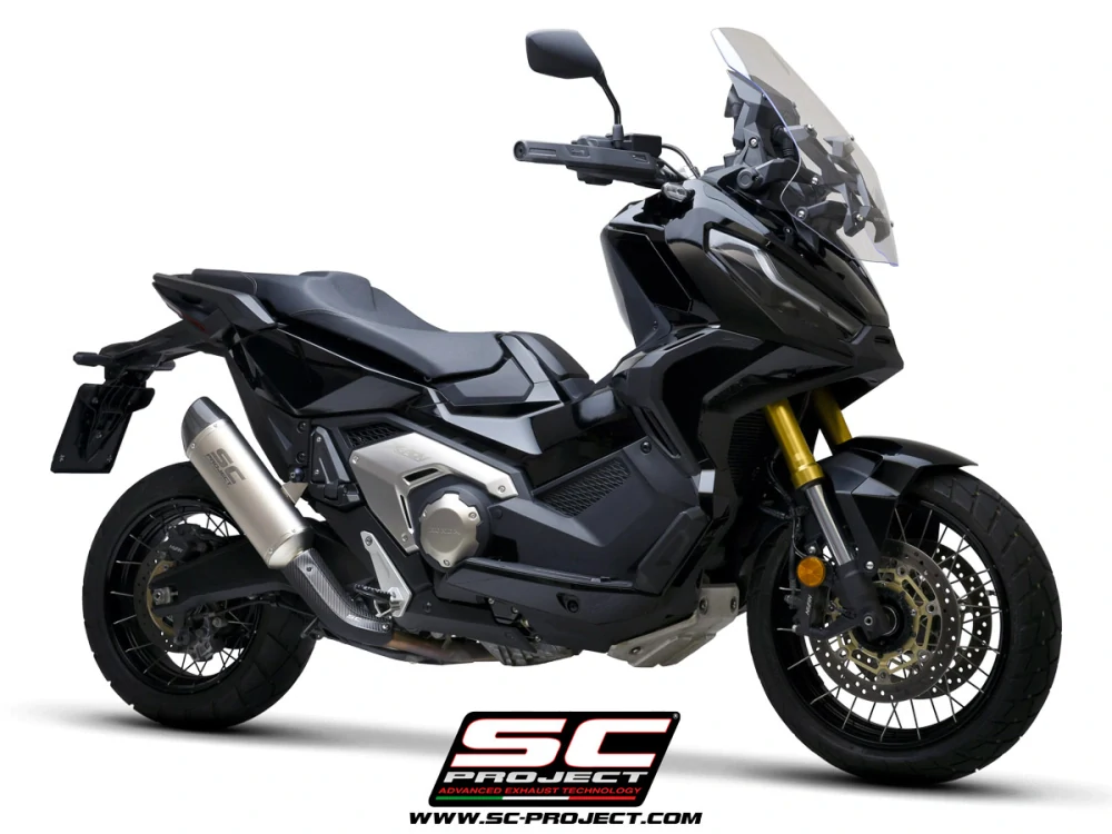 SC-PROJECT Oválný titanový výfuk Honda X-ADV 750 2021-
