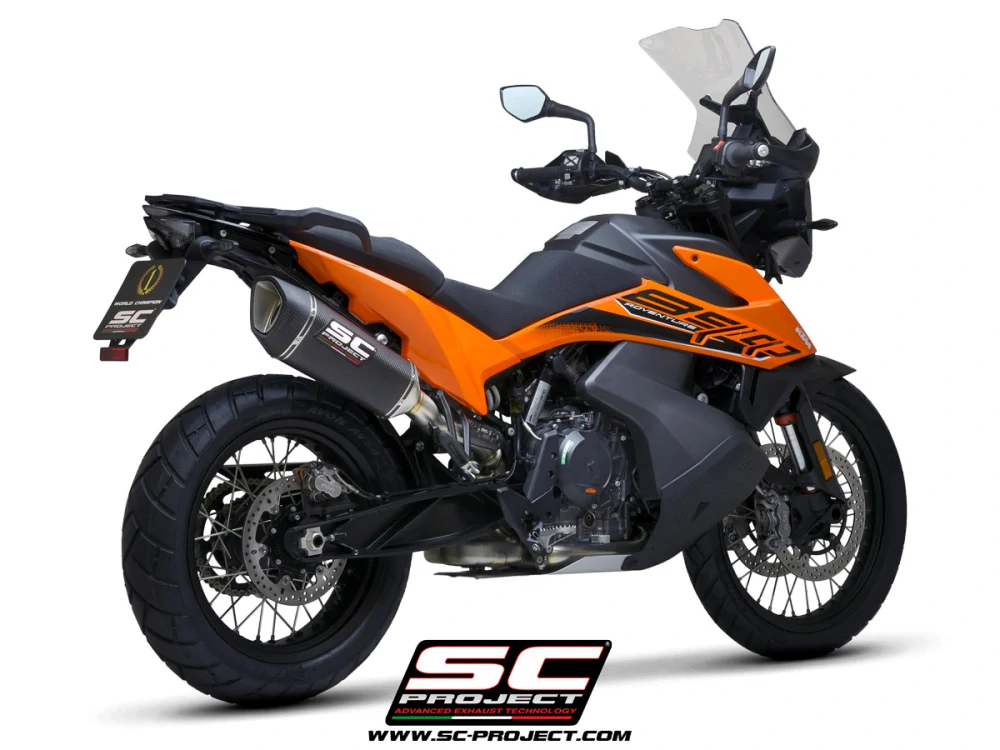 SC-PROJECT Karbonový výfuk SC1-R KTM 890 ADVENTURE 2021-
