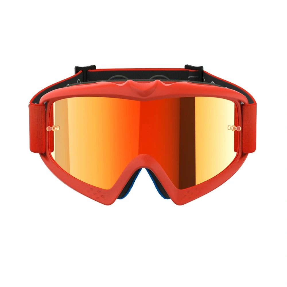 Alpinestars brýle VISION YOUTH CORP, ALPINESTARS, dětské (oranžová, zrcadlové červené plexi)
