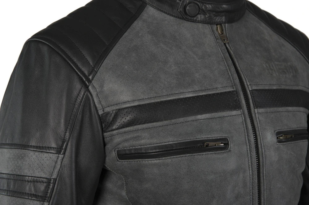 MBW Pánská kožená moto bunda PIER