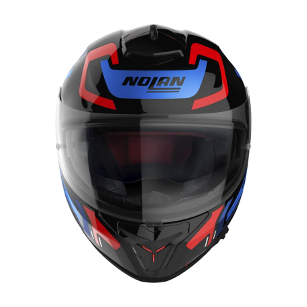 NOLAN Integrální moto přilba N80-8 Ally N-com Glossy Black 43
