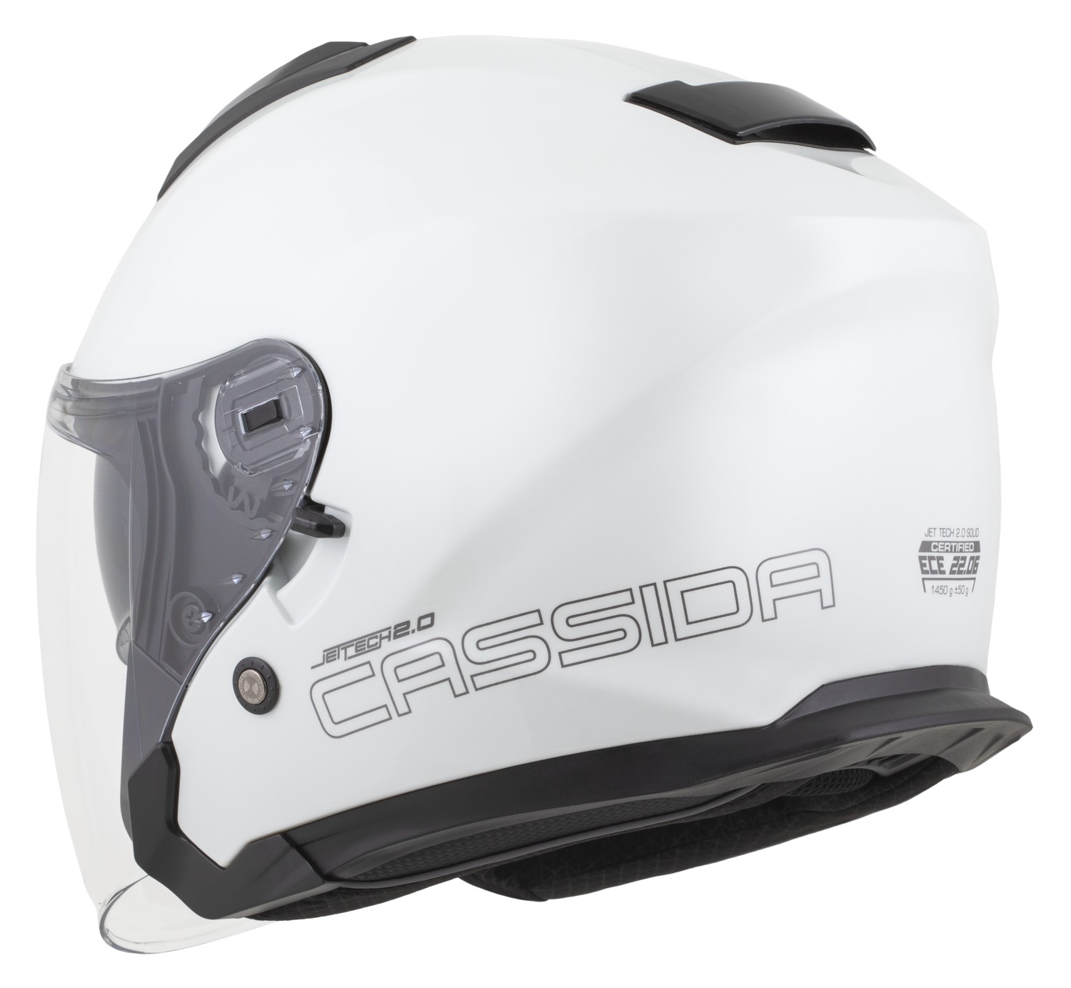 CASSIDA Jet Tech 2.0 Solid lesklá bílá