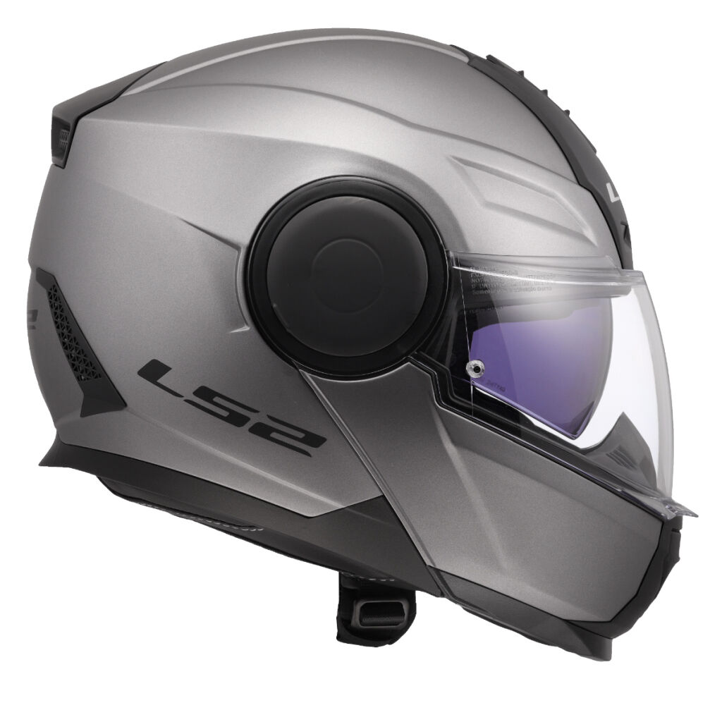 LS2 Výklopná moto přilba FF902 SCOPE Matt titanium