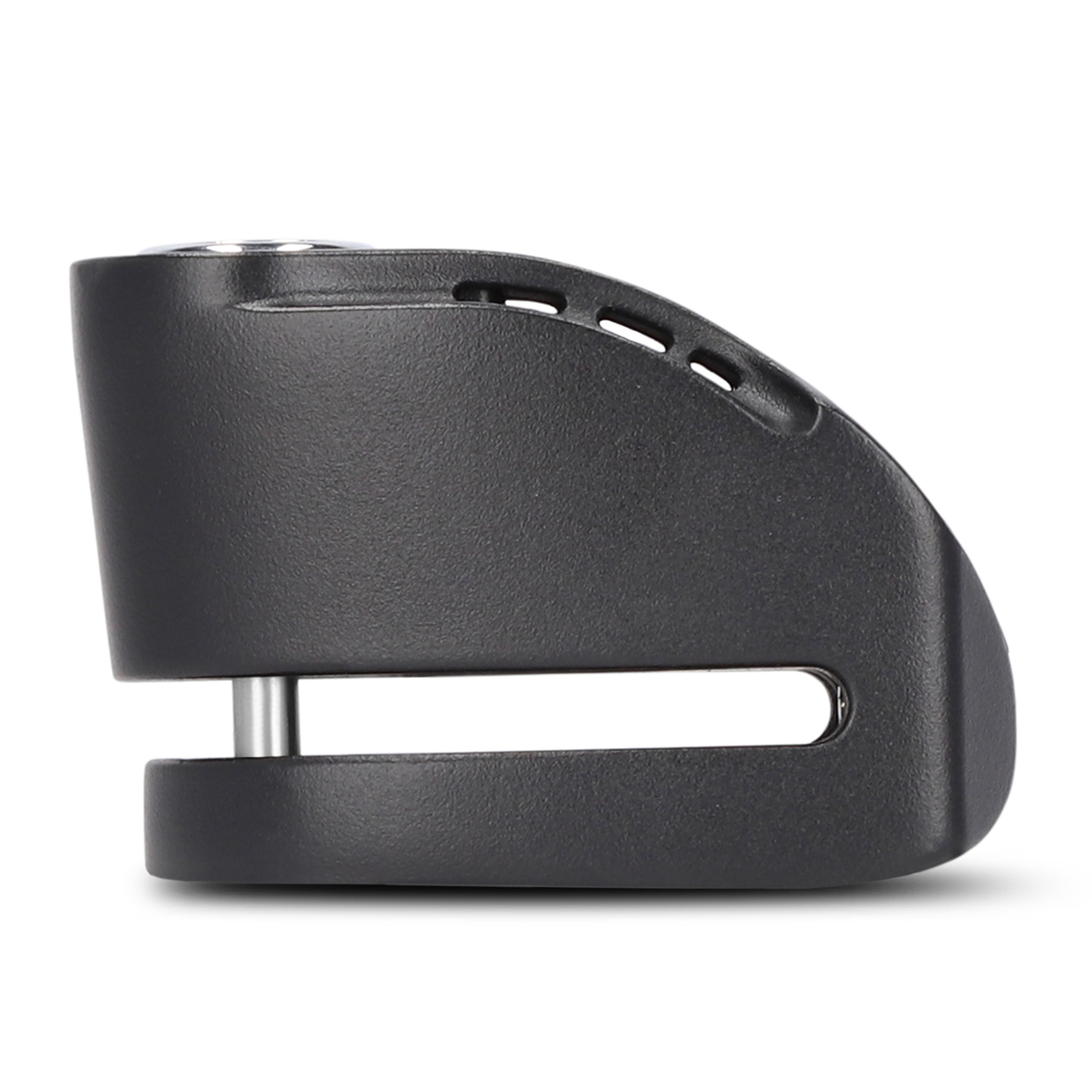 Zámek na kotouč s alarmem SHAD C0S6100A SC61A černý průměr čepu 6mm