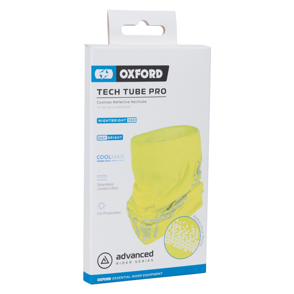 OXFORD nákrčník TECH TUBE PRO COOLMAX ADVANCED žlutá fluo reflexní