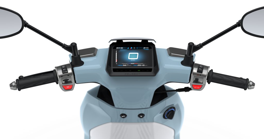 Peugeot DJANGO 125i EVO ALLURE rocky blue