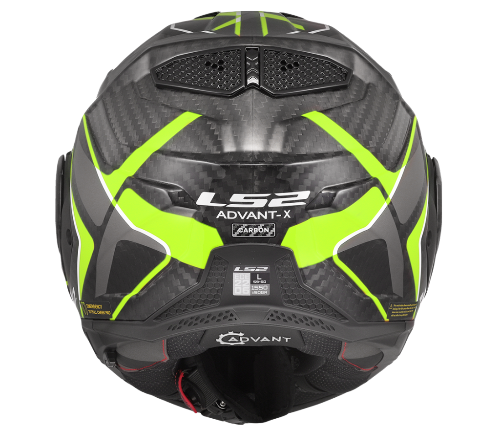 LS2 překlopná FF901 ADVANT X C FUTURE II H-V YELLOW