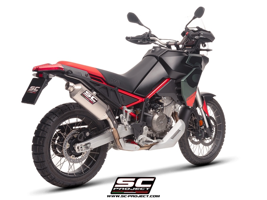 SC-PROJECT Titanový výfuk Rally Raid - Aprilia Tuareg 660 2025