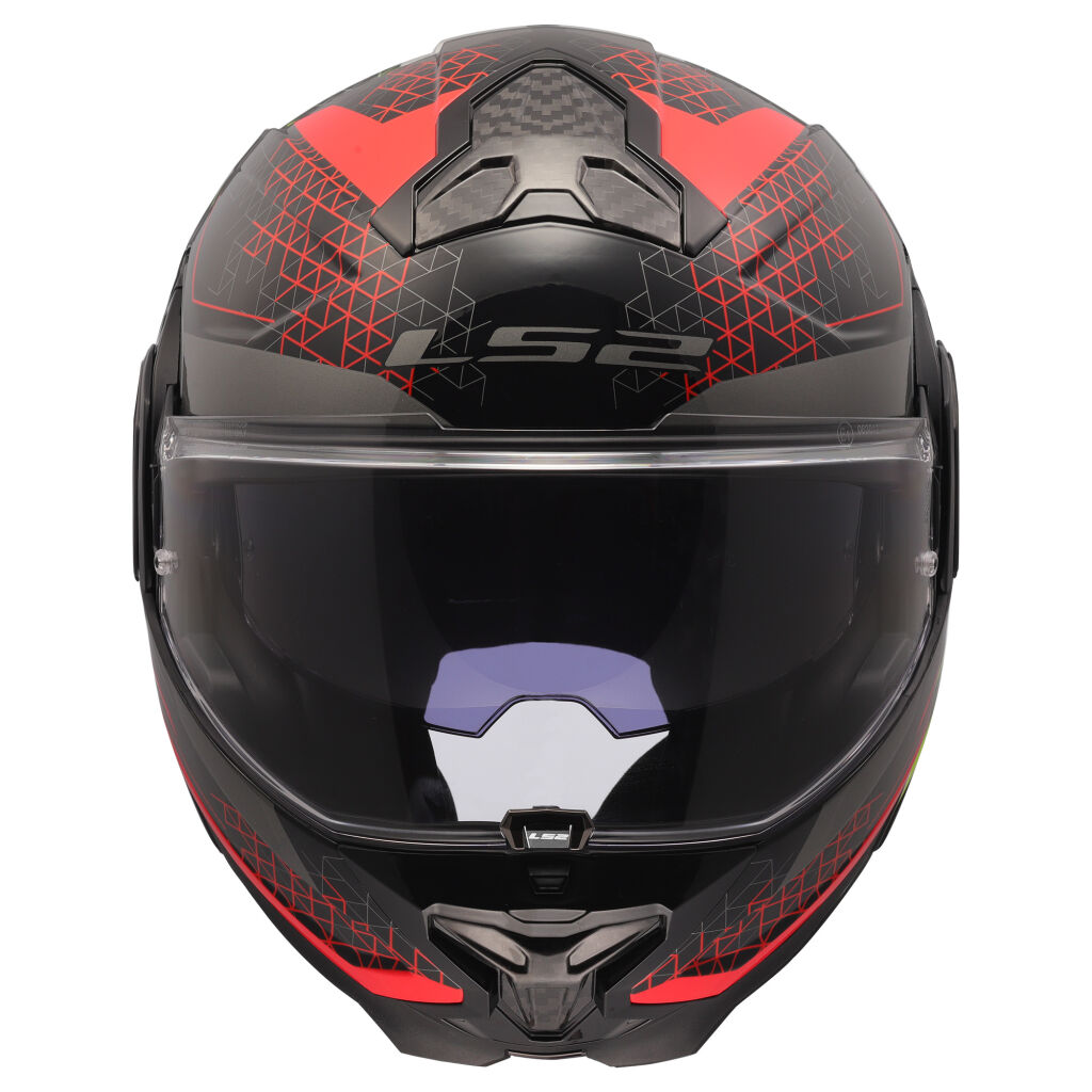 LS2 Překlopná moto přilba FF910 ADVANT II ASTRAL RED