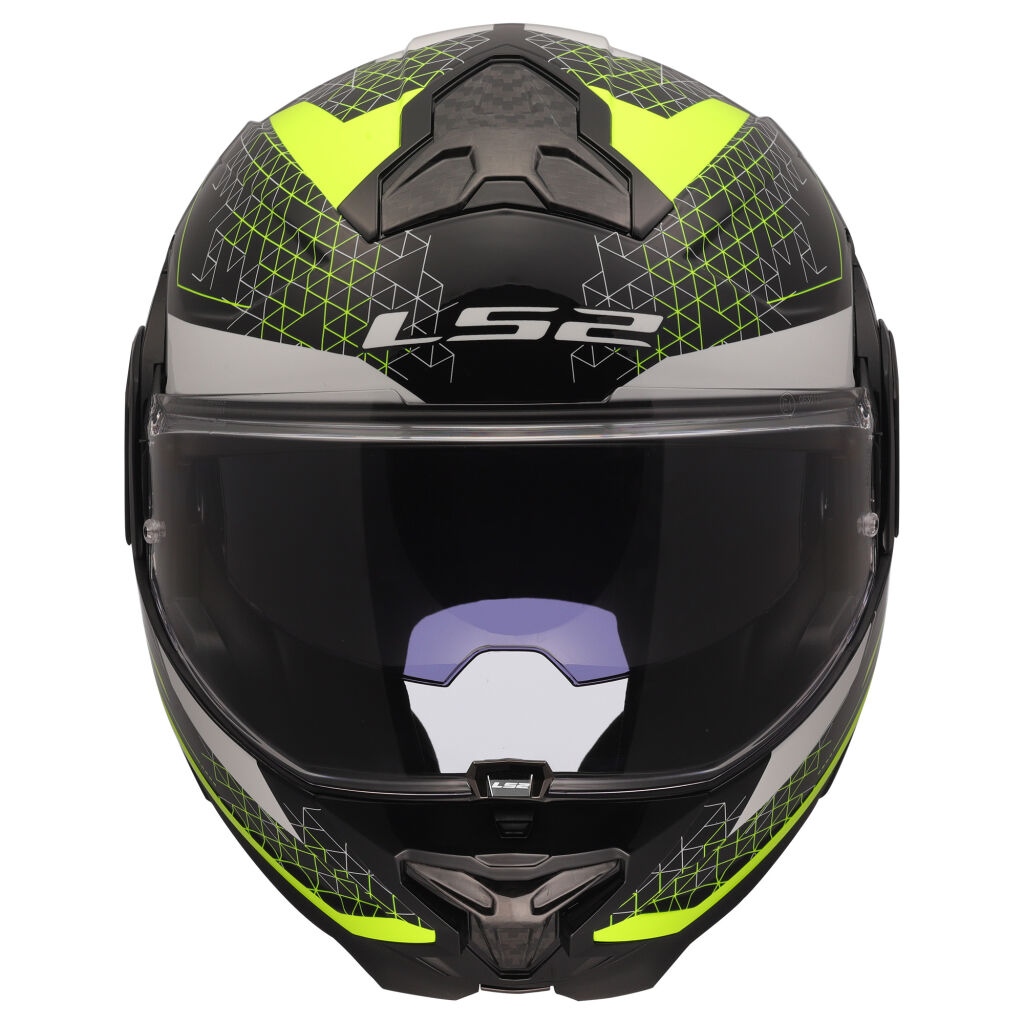 LS2 Překlopná moto přilba FF910 ADVANT II ASTRAL H-V YELLOW