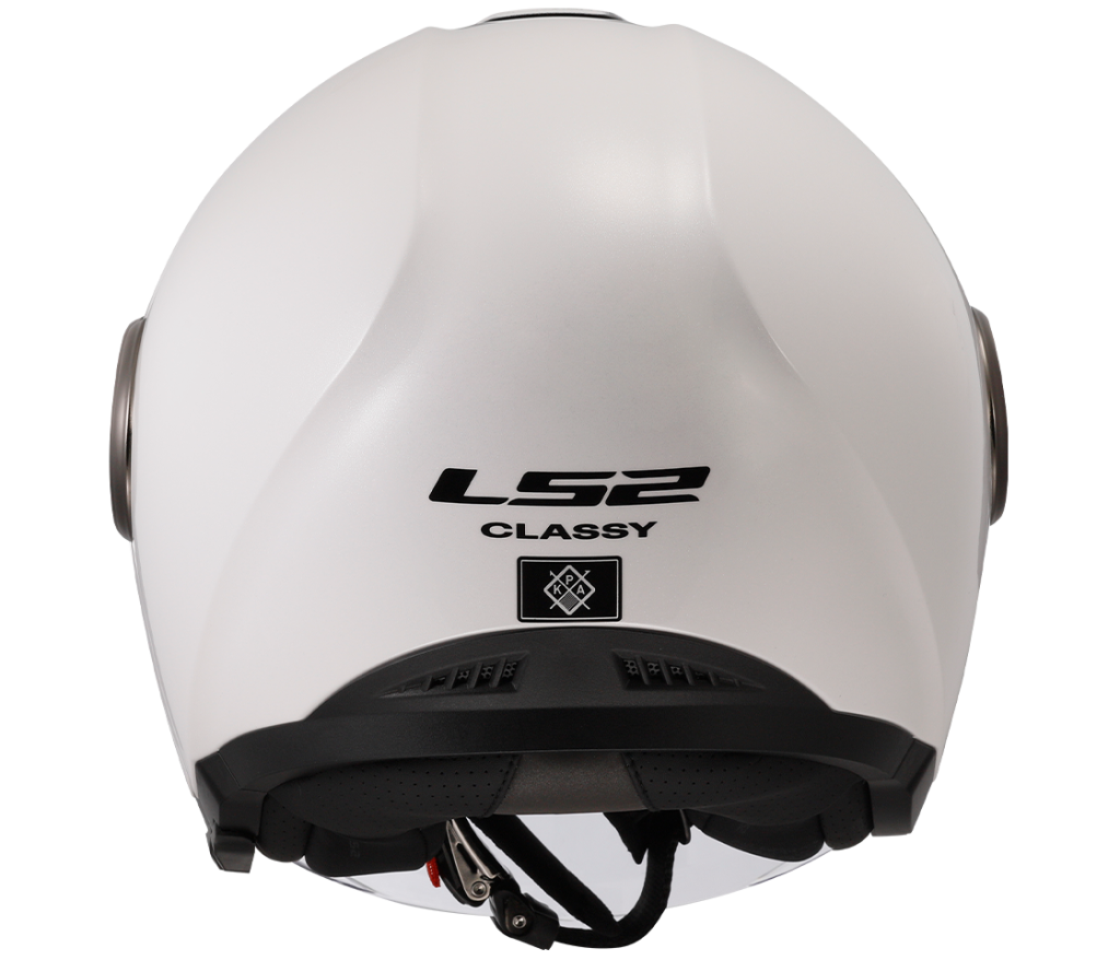 LS2 Otevřená moto přilba OF620 CLASSY SOLID WHITE