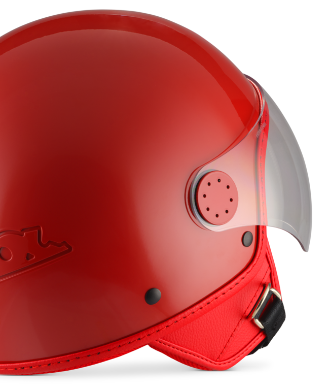 Přilba otevřená Jethelm Vespa RED