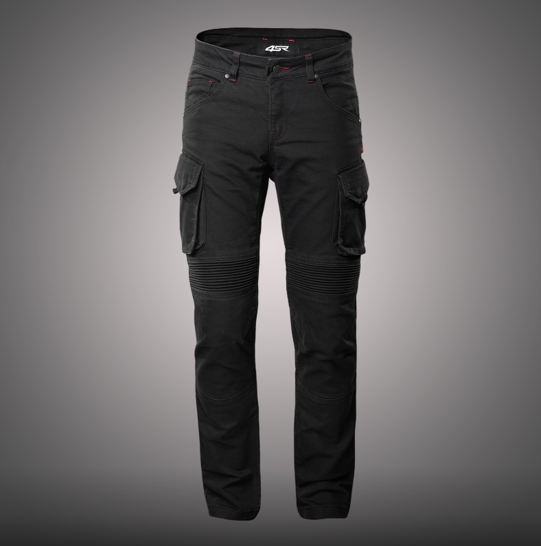 4SR moto jeansy Tourismo black