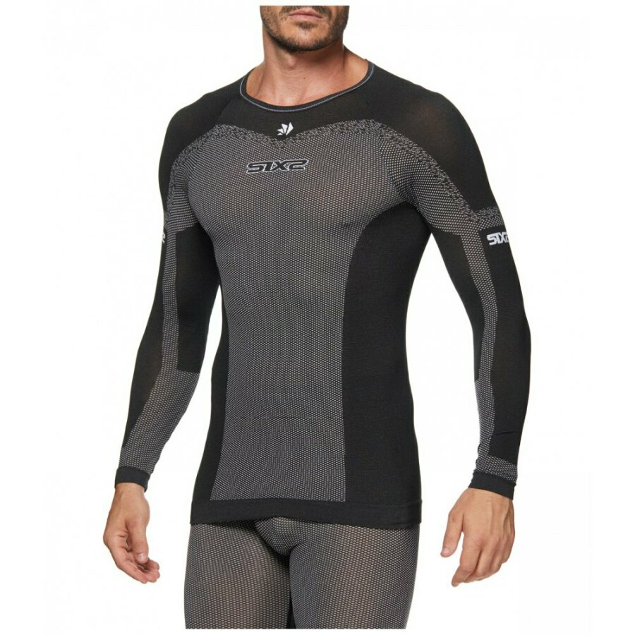 Ultra lehké triko SIXS TS2L BT carbon černá