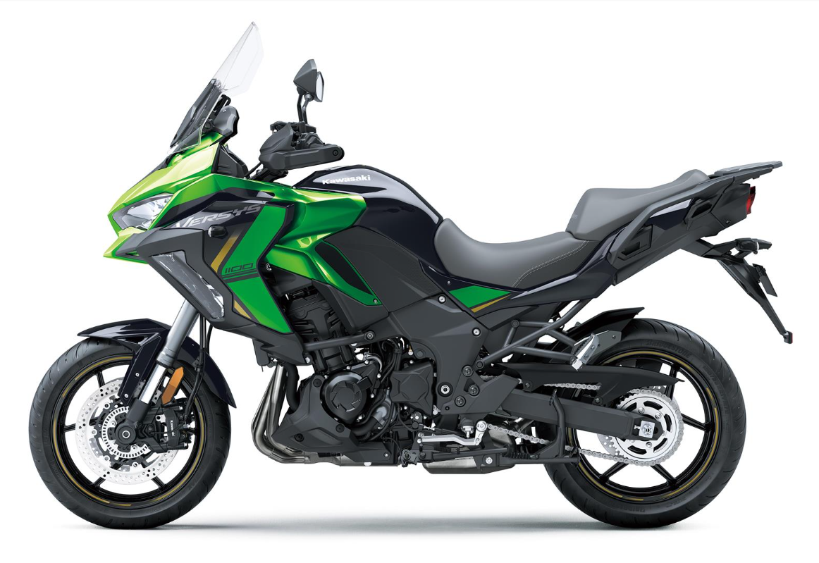KAWASAKI VERSYS 1100 SE MY26  Emerald Blazed Green / Metallic Diablo Black 