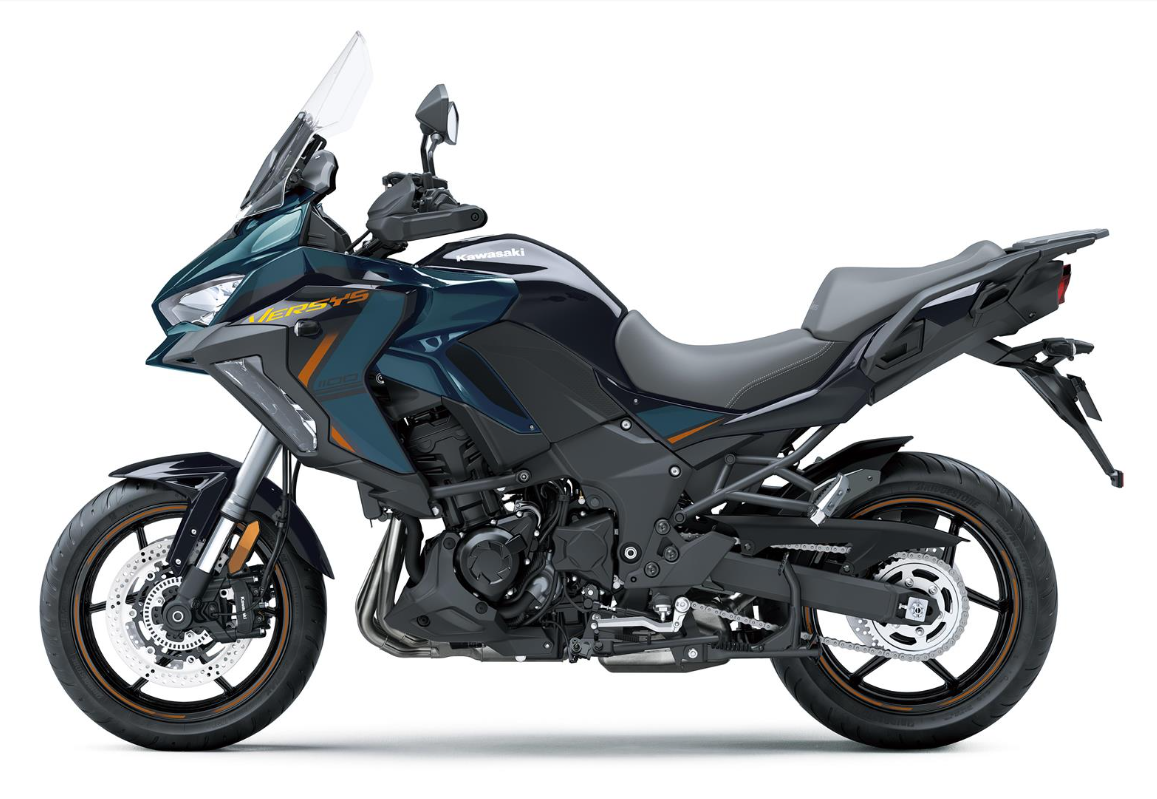 KAWASAKI VERSYS 1100 SE MY26 Metallic Deep Blue / Metallic Spark Black