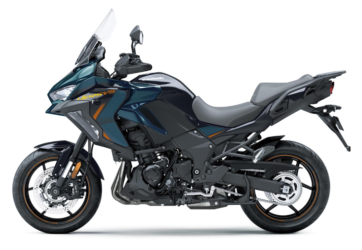 KAWASAKI VERSYS 1100 S MY26 Metallic Deep Blue / Metallic Spark Black