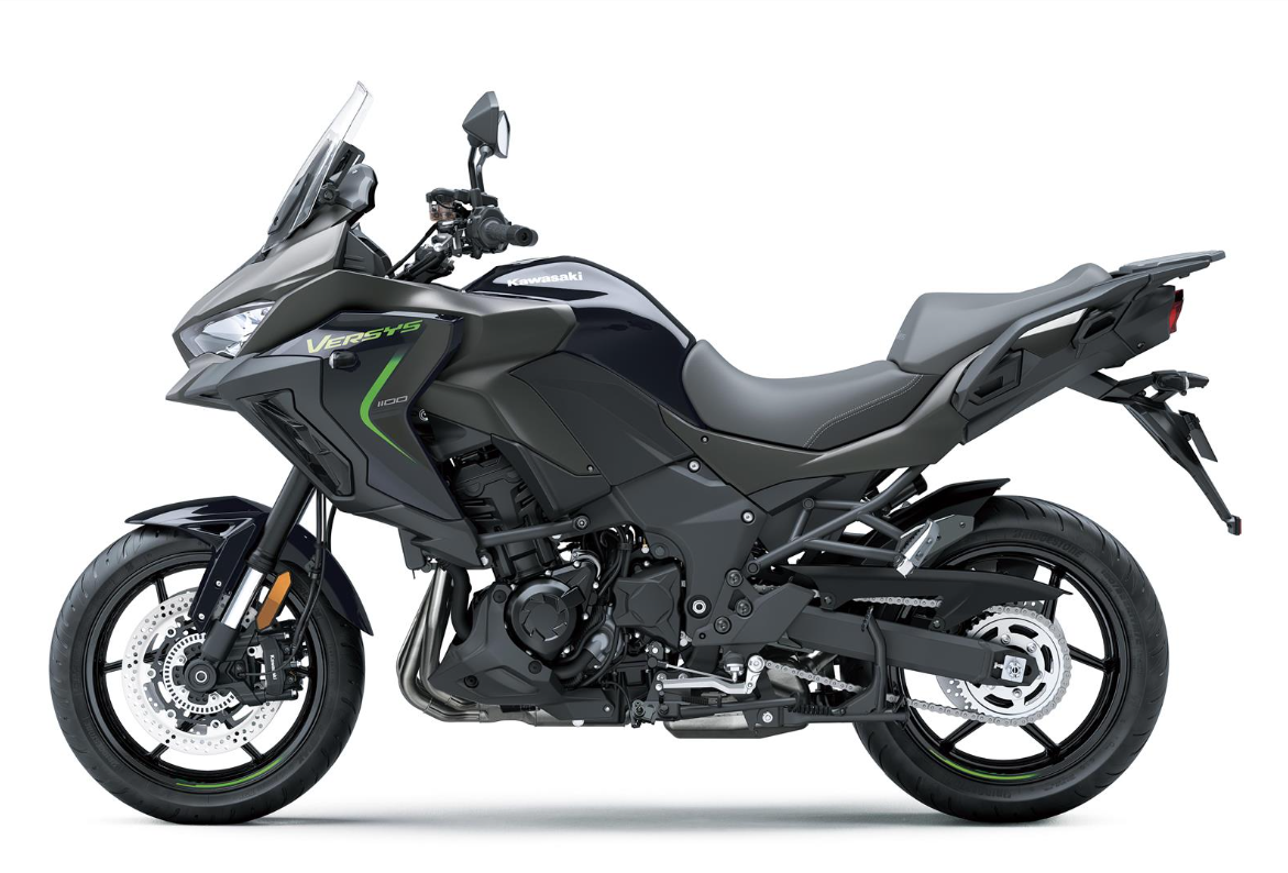 KAWASAKI VERSYS 1100 MY26 Metallic Matte Graphenesteel Gray / Metallic Diablo Black