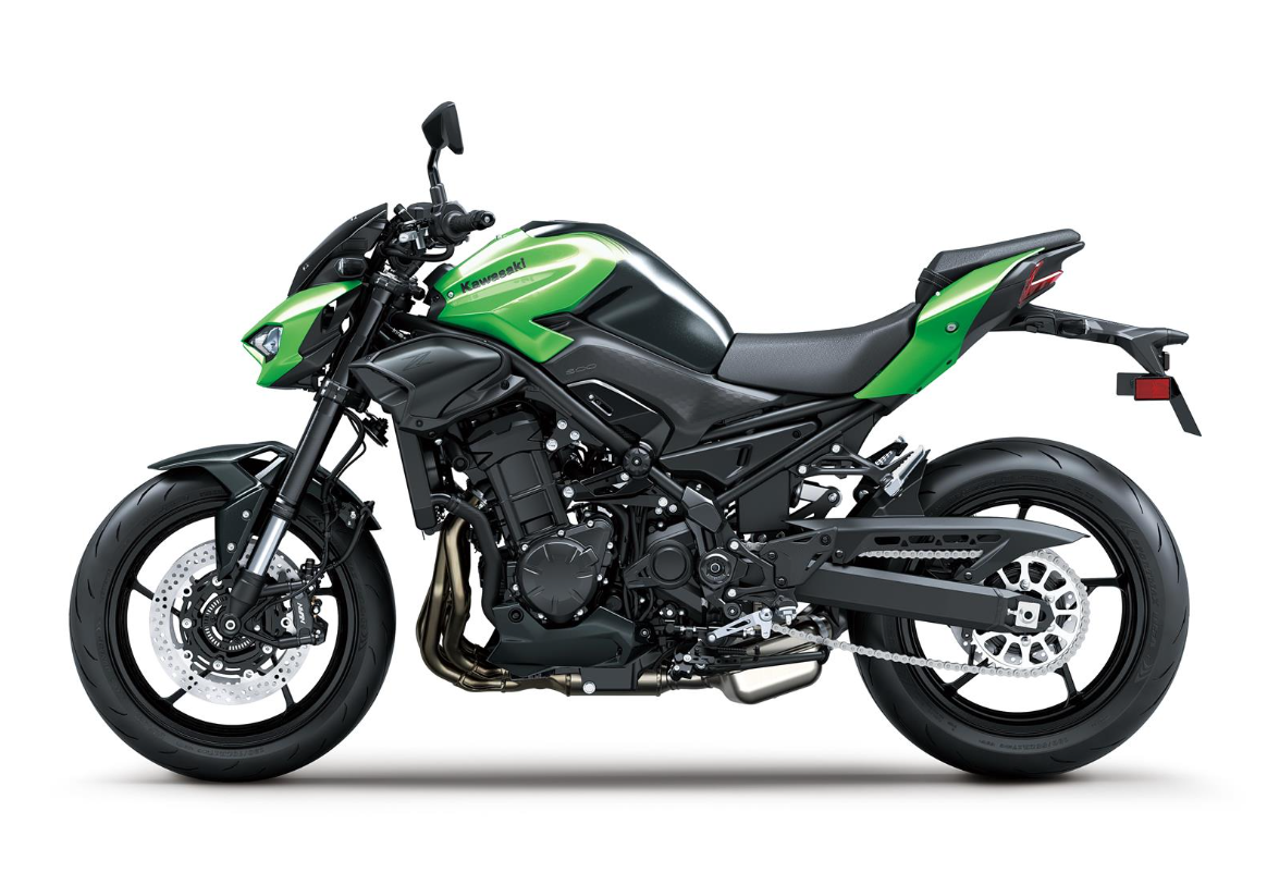 KAWASAKI Z900 MY26 Candy Lime Green / Metallic Carbon Gray +výfuk SC PROJECT za polovinu