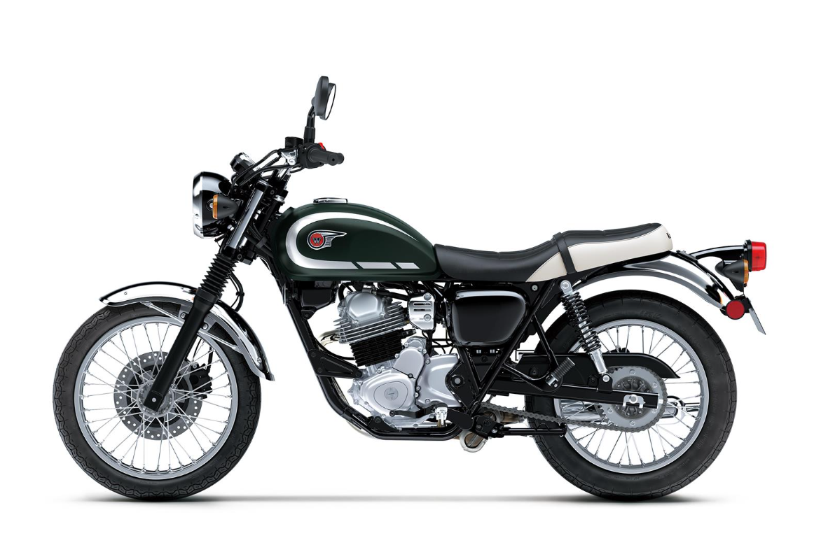 KAWASAKI W230 MY26 Metallic Matte Dark Green