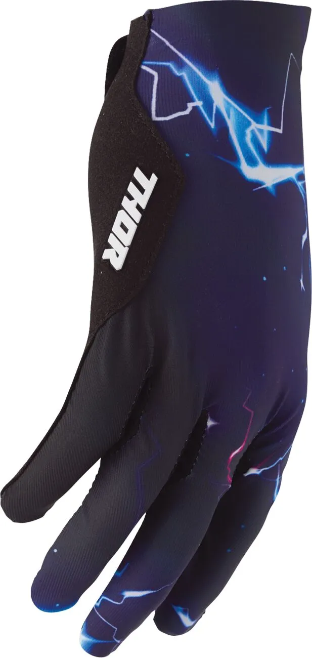 Moto rukavice THOR Sportmode Surge Gloves modrá/bílá