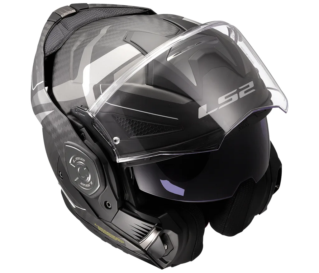 LS2 překlopná moto přilba FF901 ADVANT X C HORIZON SILVER GREY-06