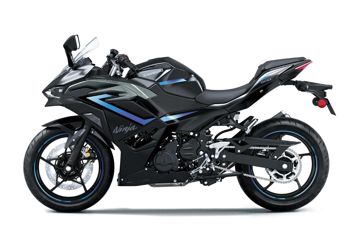 KAWASAKI Ninja 500 SE MY26 Metallic Flat Spark Black / Metallic Spark Black