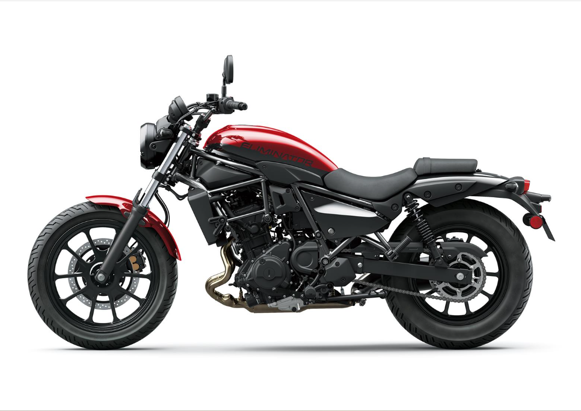 KAWASAKI ELIMINATOR 500 MY26 Metallic Imperial Red / Ebony