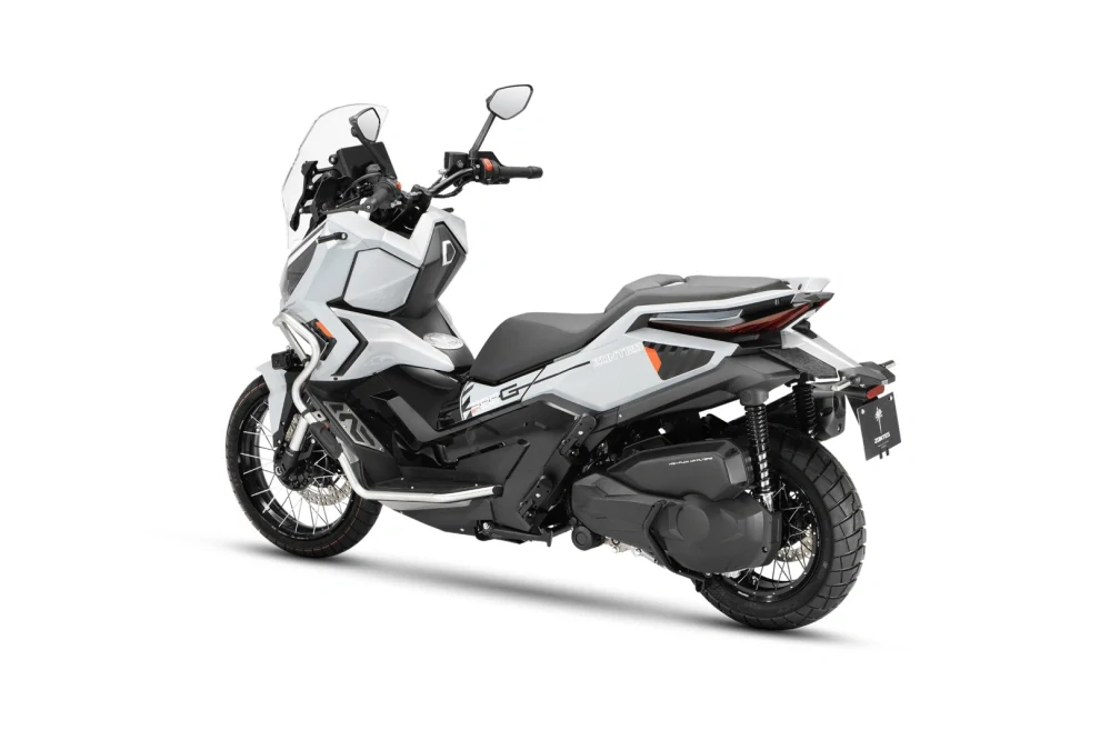 Zontes 368 Gizmo Grey + zadní kufr