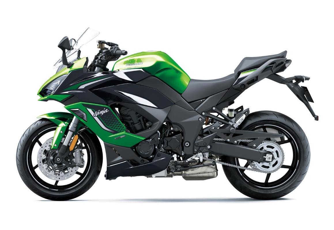 KAWASAKI NINJA 1100SX SE MY26 Emerald Blazed Green / Metallic Diablo Black