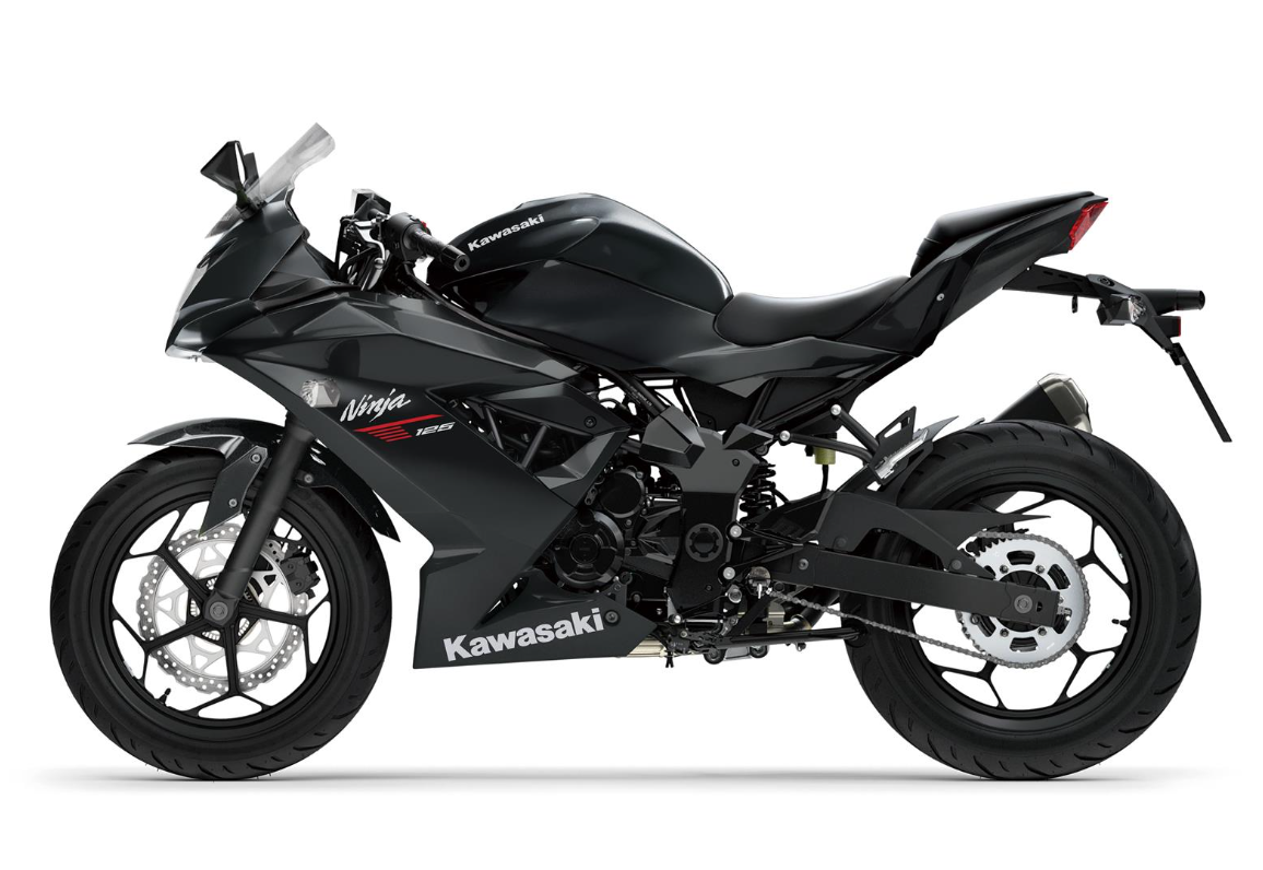 KAWASAKI Ninja 125 MY26 Ebony / Metallic Carbon Gray